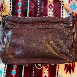 Rebecca Minkoff crossbody leather burgundy purse